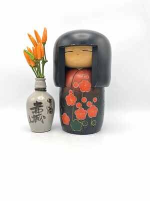Vintage sosaku kokeshi door Kisaku