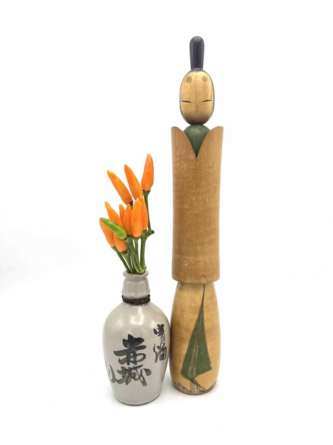 Vintage sosaku kokeshi by Shozan Shido