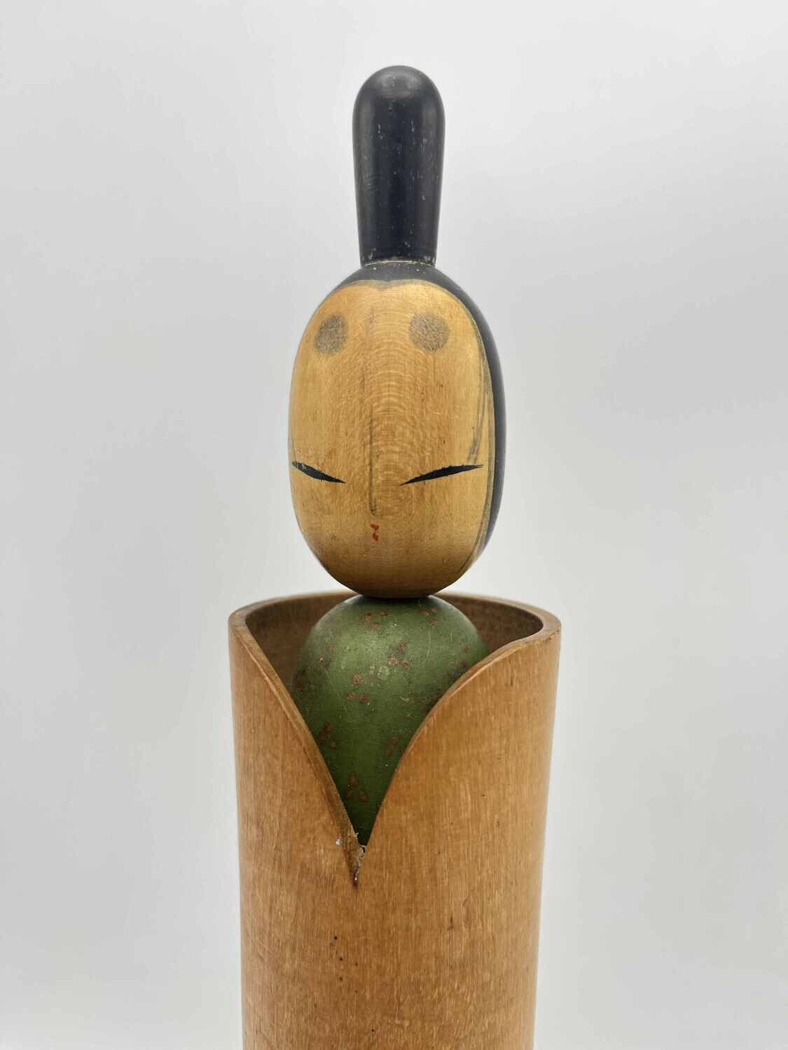 Vintage sosaku kokeshi by Shozan Shido