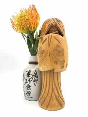 Vintage sosaku kokeshi by Miyashita Hajime