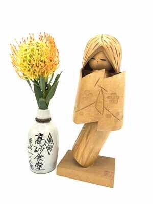 Sosaku kokeshi door Miyashita Hajime