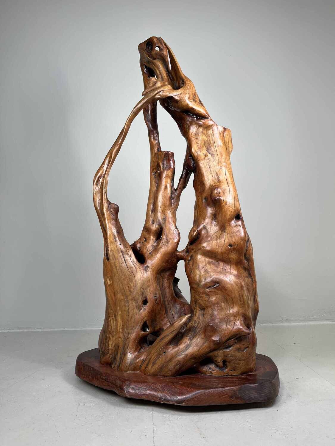 Wortelhouten decoratie - Japan - Shōwa periode (1926-1989)