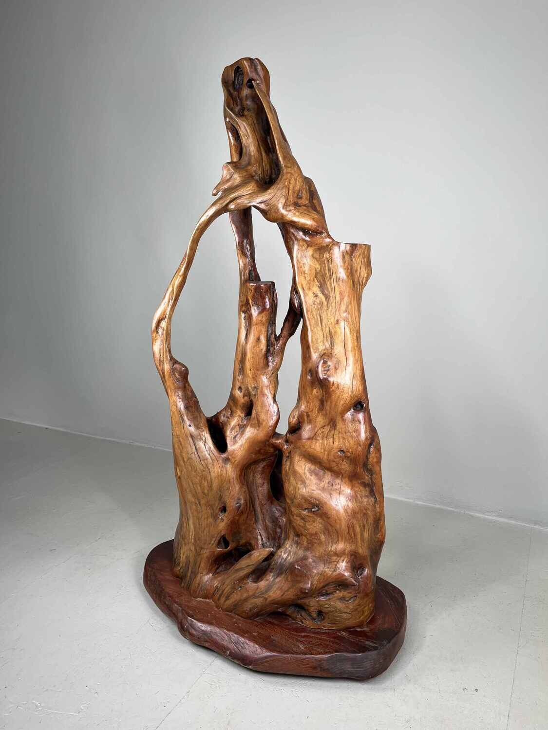 Wortelhouten decoratie - Japan - Shōwa periode (1926-1989)