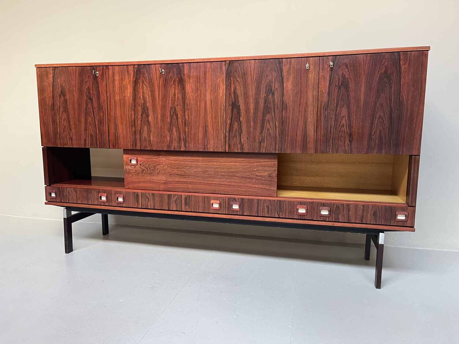 Fristho palissander highboard