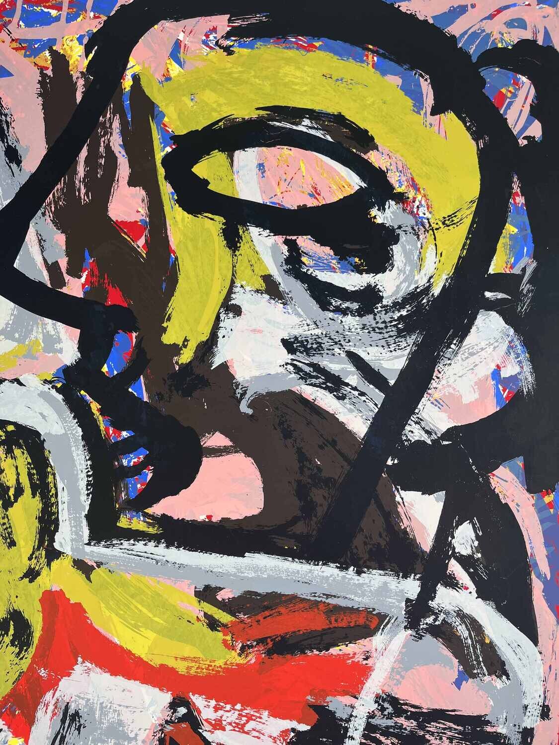 Screenprint Philippe Vandenberg 1984