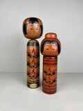 Vintage set of 2 Kokeshi