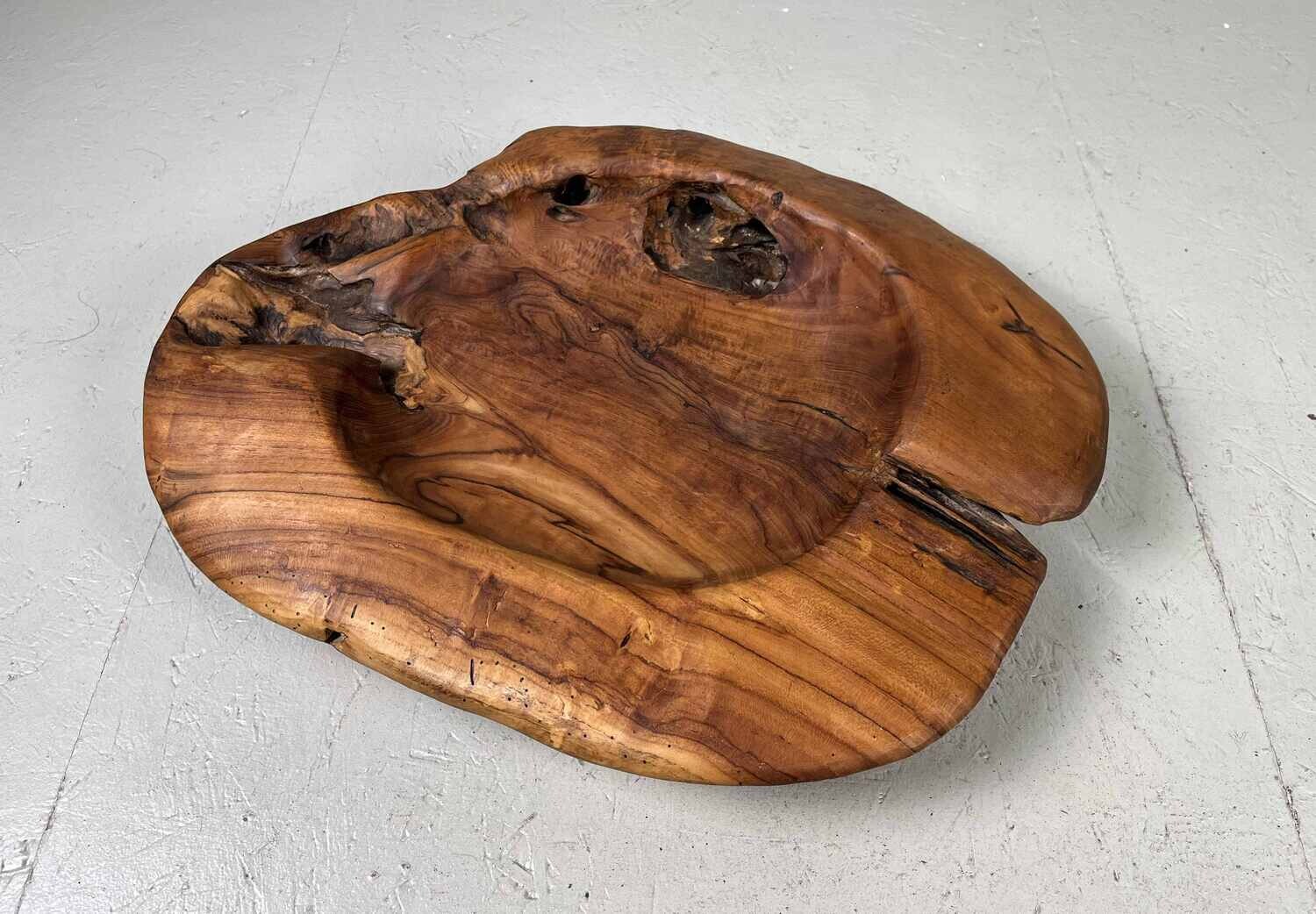 Houten schaal Teak Houten schaal Teak