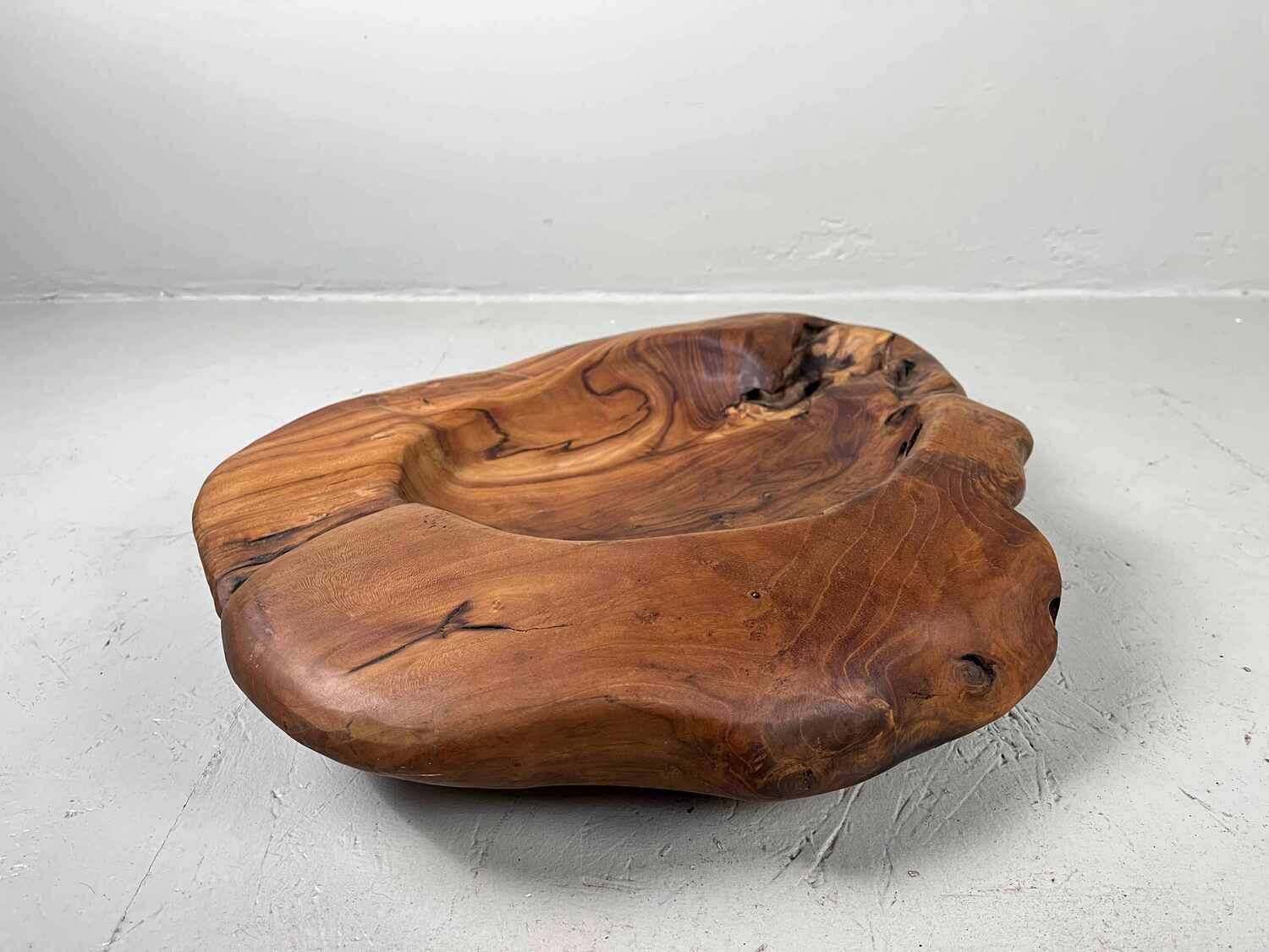 Houten schaal Teak Houten schaal Teak