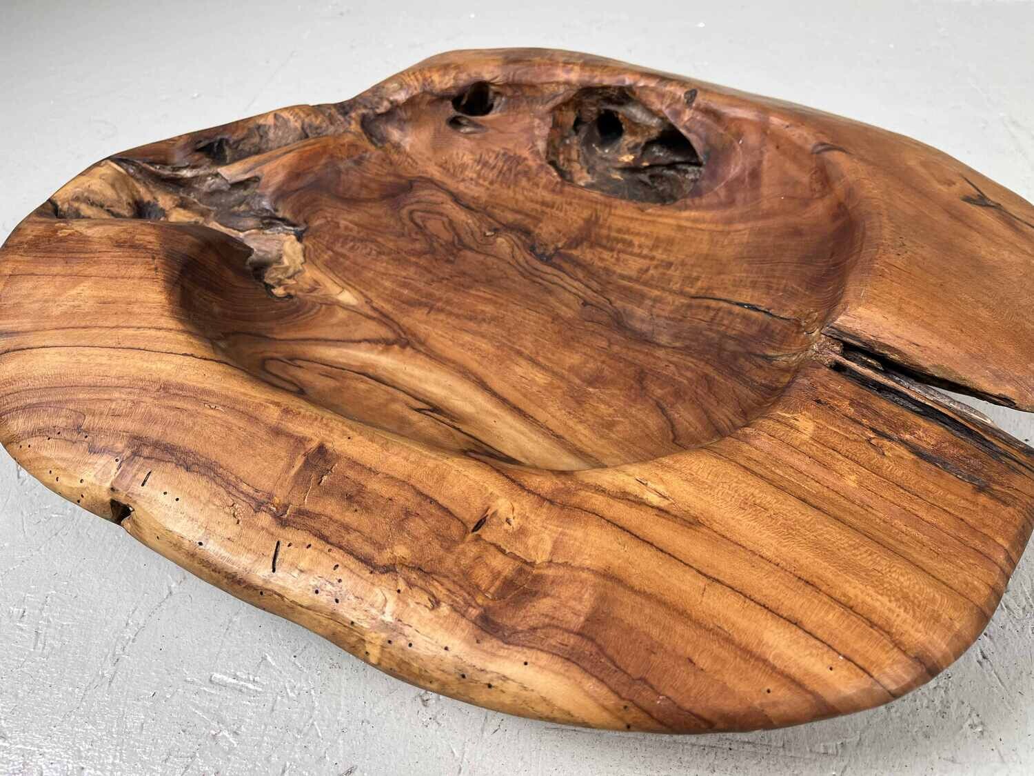 Houten schaal Teak Houten schaal Teak