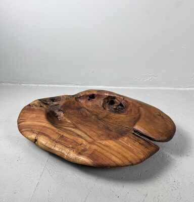 Teak wooden bowl