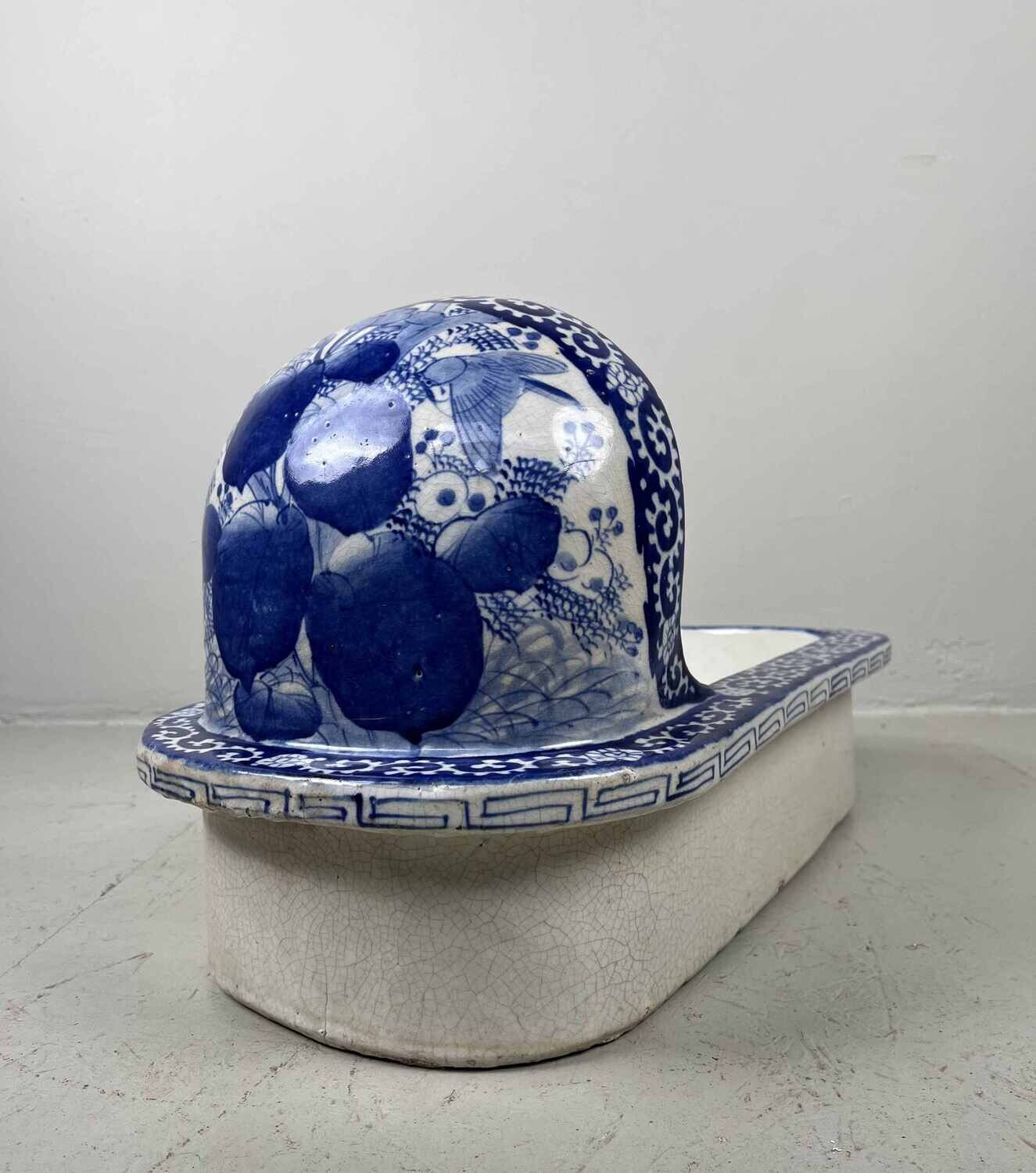 Oval Porcelain Benki Japan - Meiji period (1868-1912)