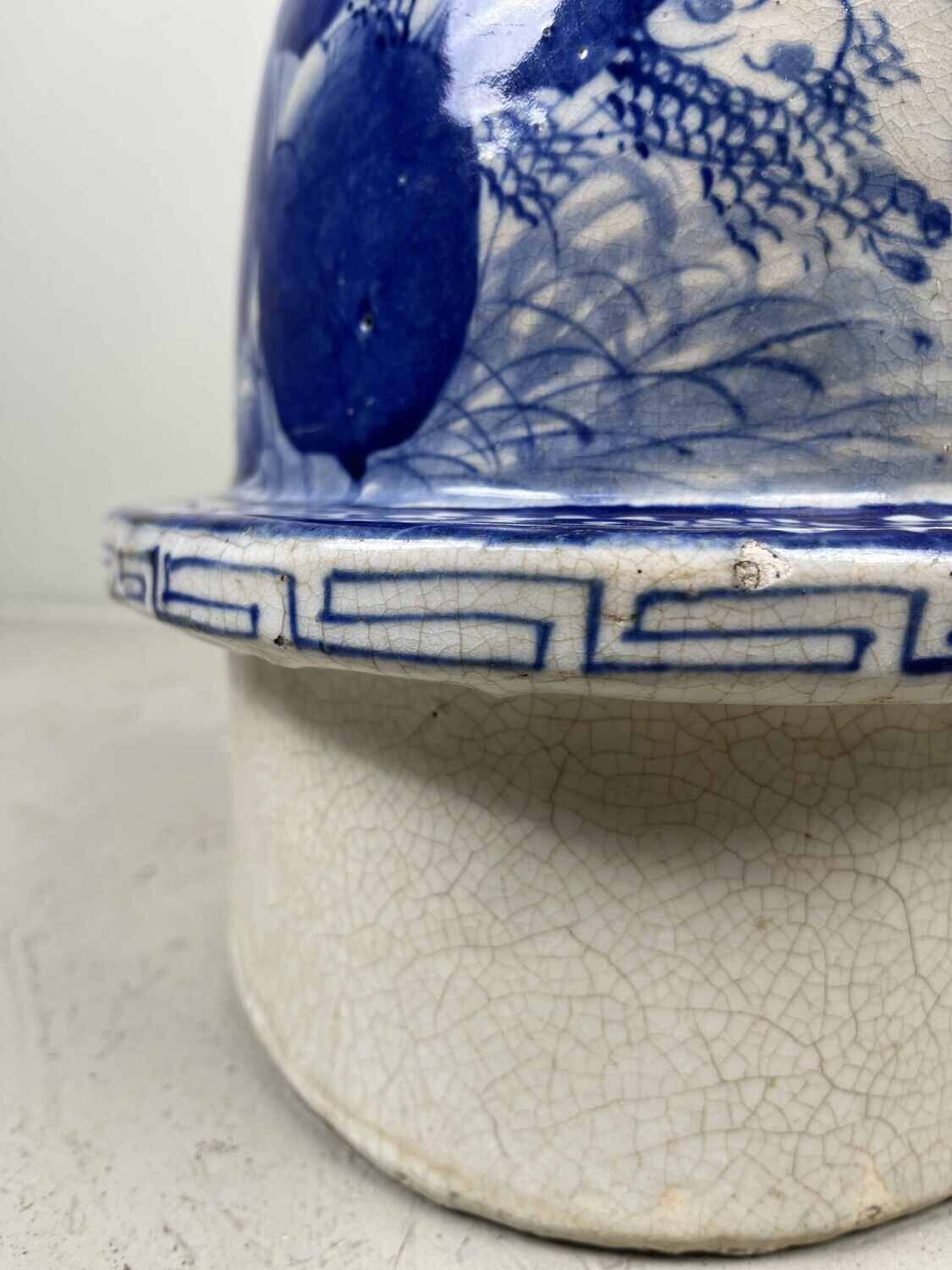 Oval Porcelain Benki Japan - Meiji period (1868-1912)