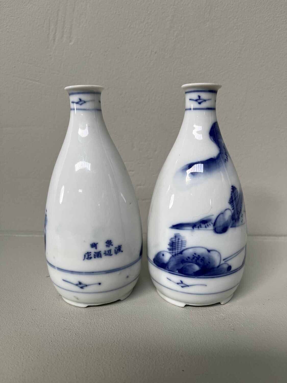 Set vintage sake kruikjes Set vintage sake kruikjes