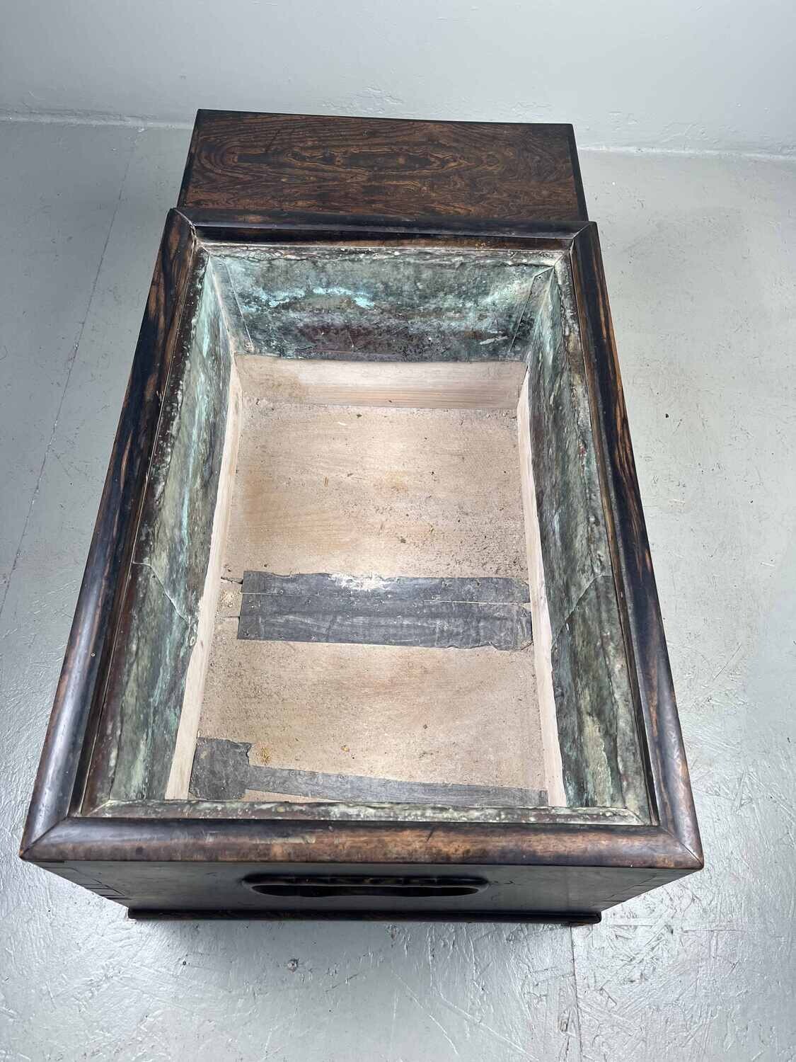 Japanse Keyaki Hibachi  Meiji - 明治時代