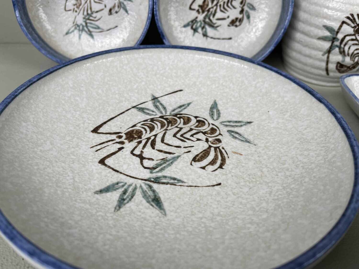 Vintage Japanese Dining Set