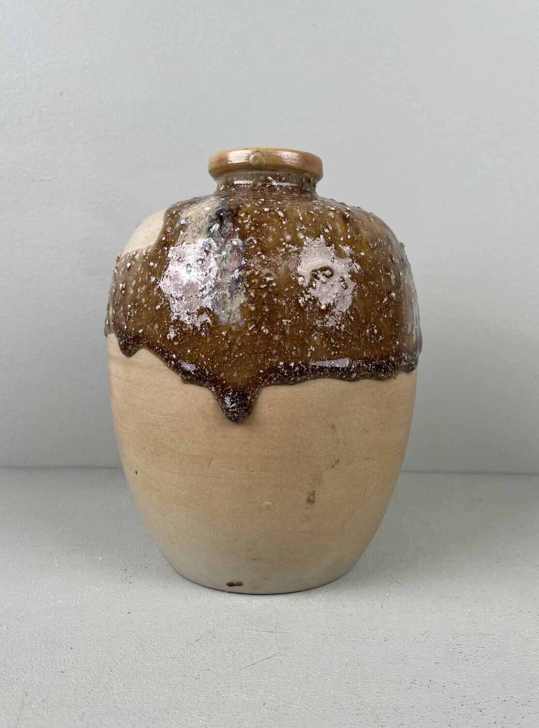 Decoratieve Shigaraki vaas Japan.