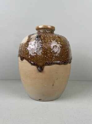 Decorative Shigaraki vase Japan.