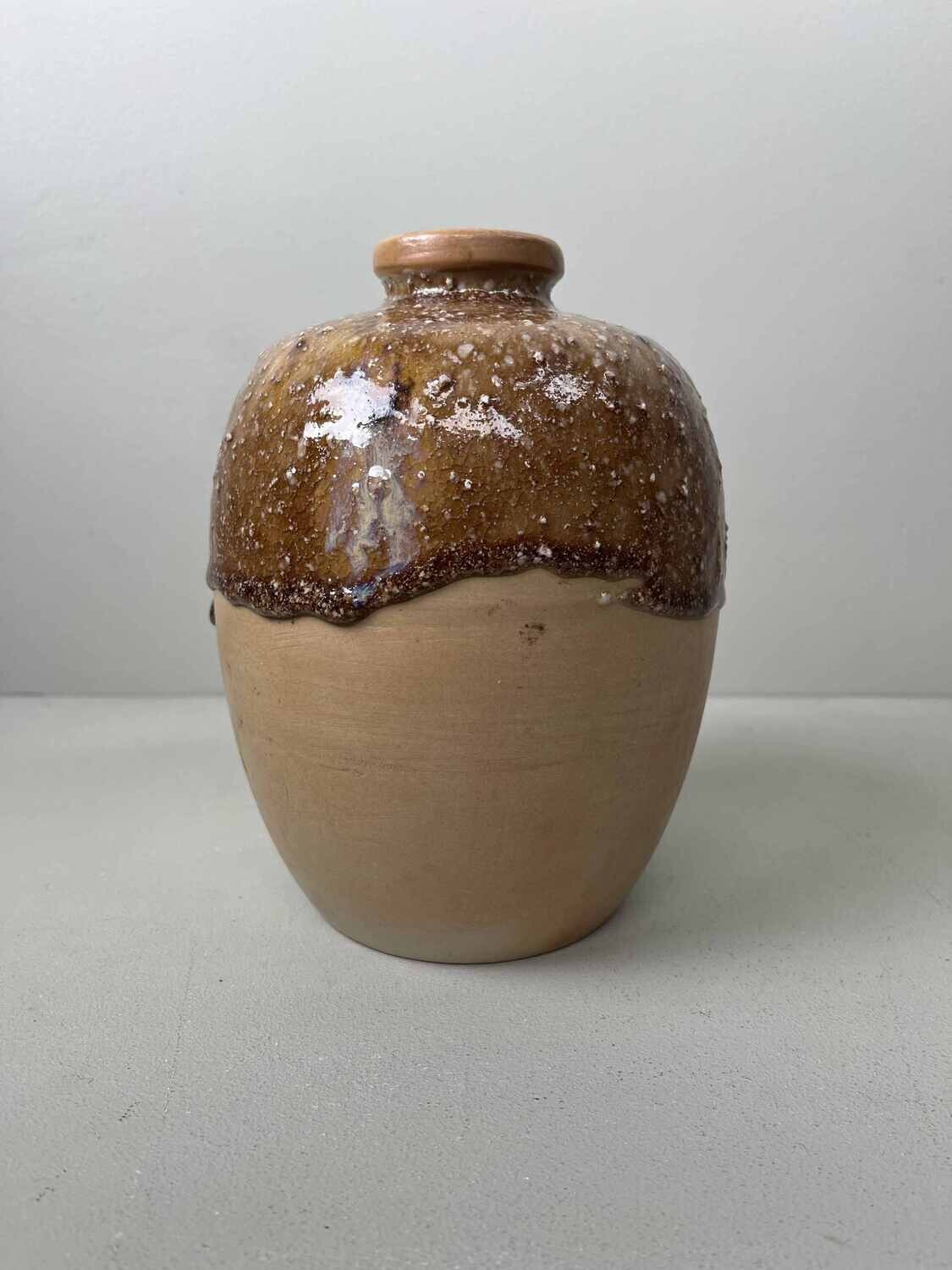 Decorative Shigaraki vase Japan.