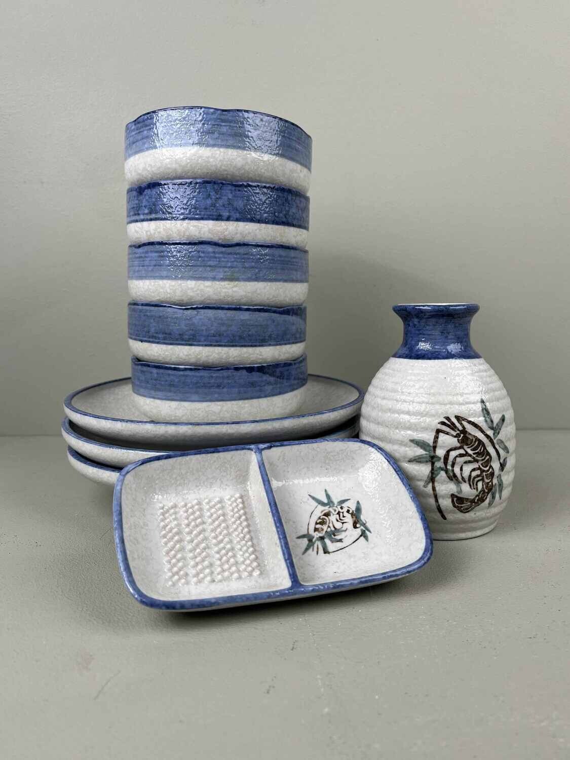 Vintage Japanese Dining Set