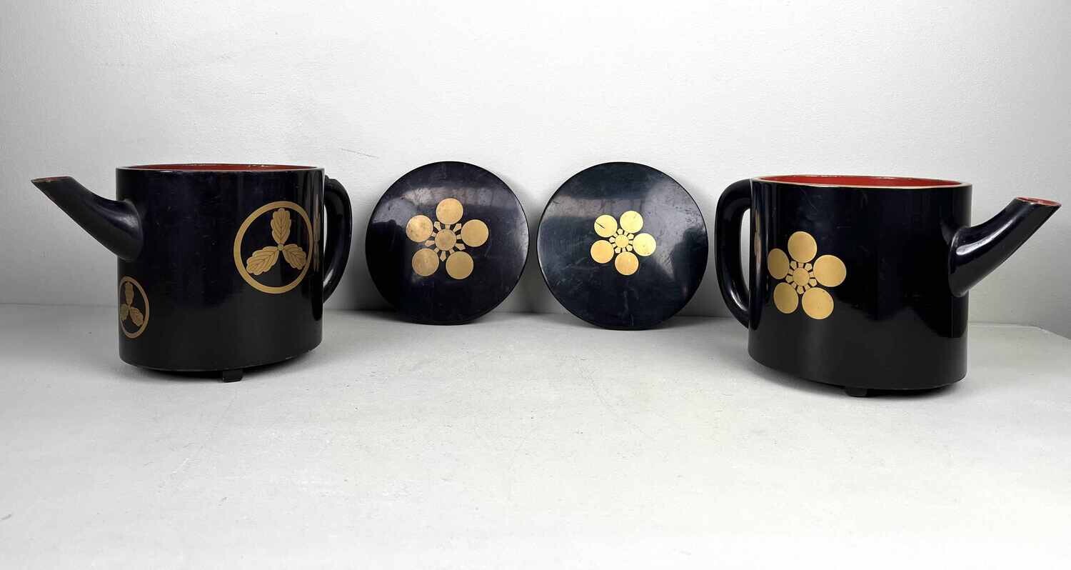 Set Laquerware Theeschenkers