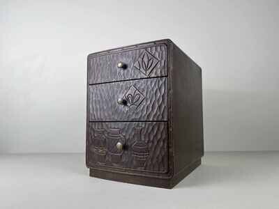 Haribako Tansu 針 箱 Japan Kamakura Bori jewelry box