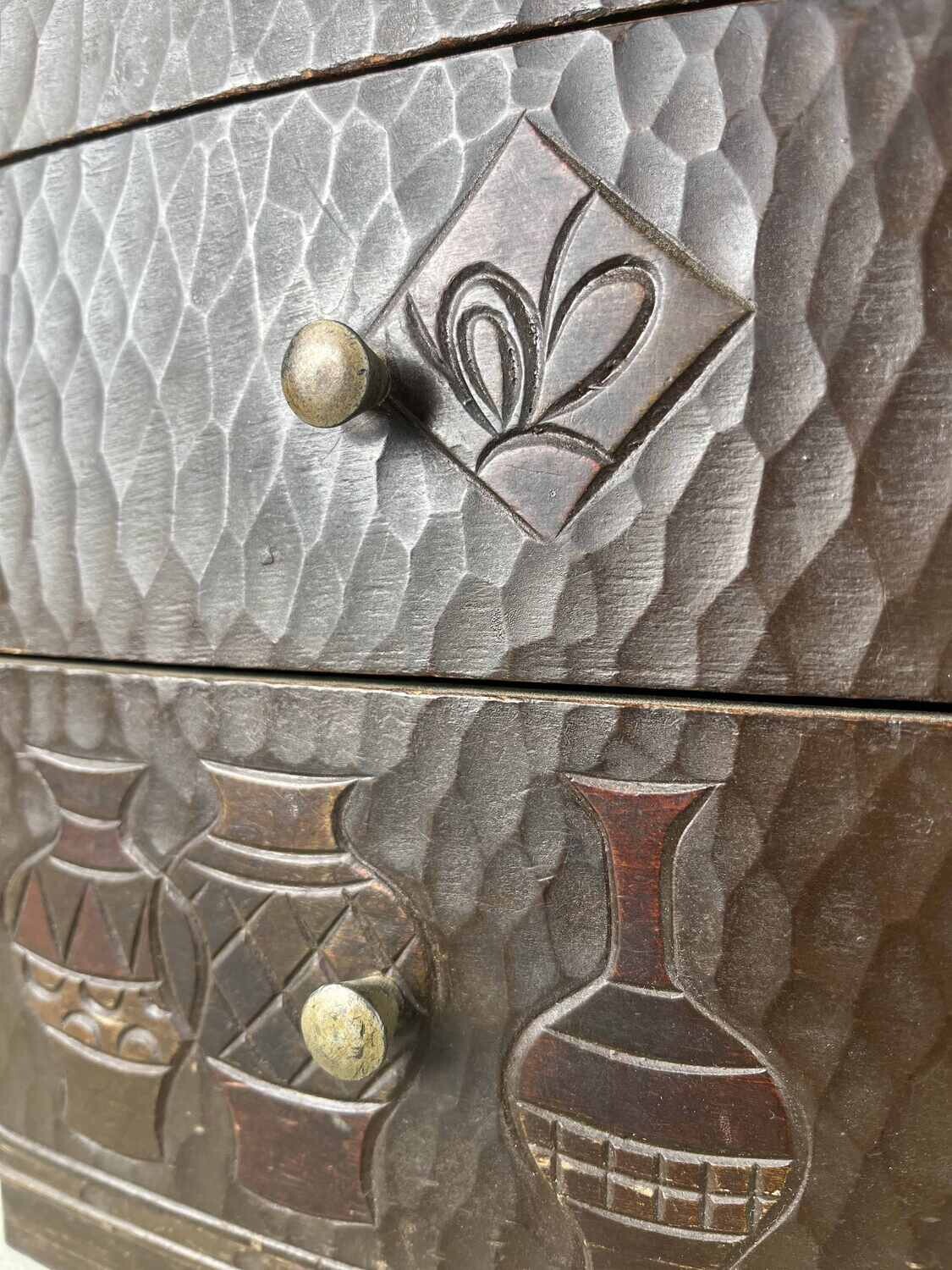 Haribako Tansu 針 箱 Japan Kamakura Bori