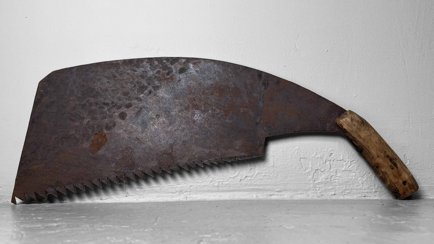 Japanese Whaleback Saw - Maebiki Nokogiri Taishō periode 大正時代
