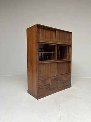 Mid Century Cha Tansu Shōwa 昭和時代 Japanese chest