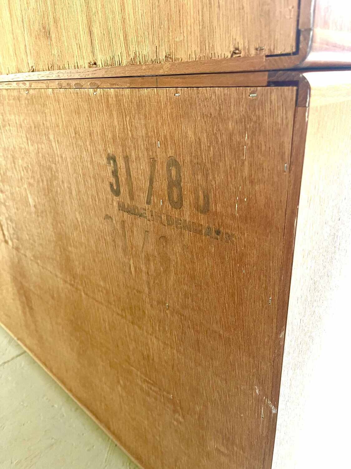 Mid-century display cabinet Dyrlund Denmark