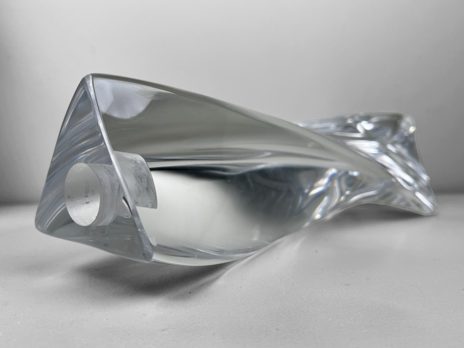 Crystal Kosta Boda candle holders Sweden