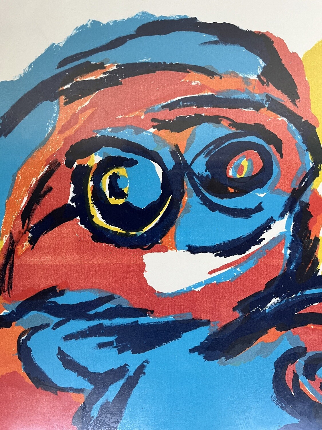 Originele Litho Karel Appel jaren '60