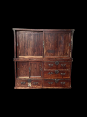 Large Japanese cabinet Meiji (1852-1912)
