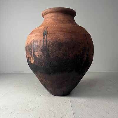 Old Terracotta Olive Jug Portugal