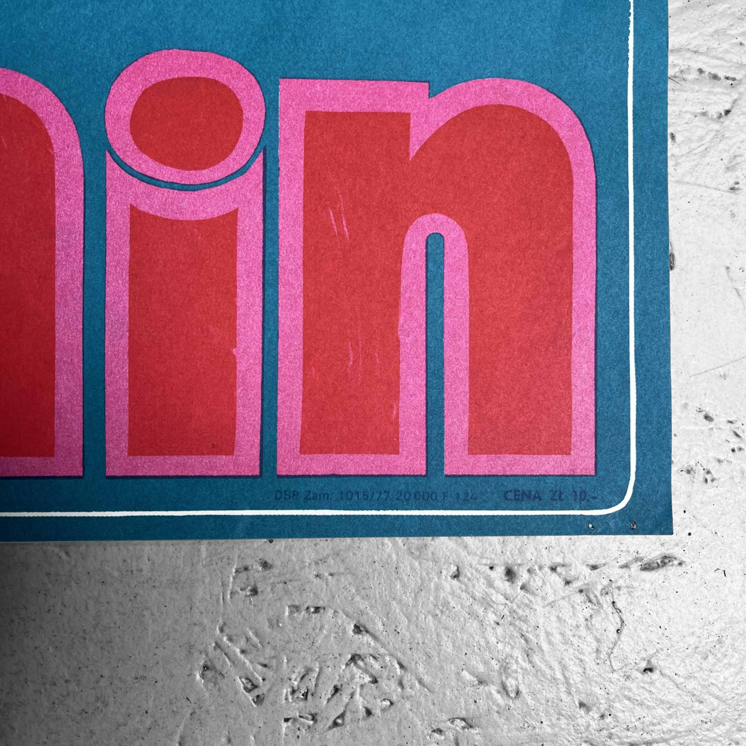 Rare poster Lenin, Antoni Cetnarowski, 1977, Poland