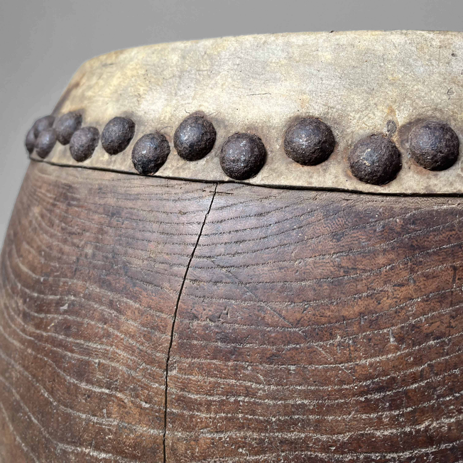 Tanggu Drum, Traditional Taiko Japanese Drum 19th Century