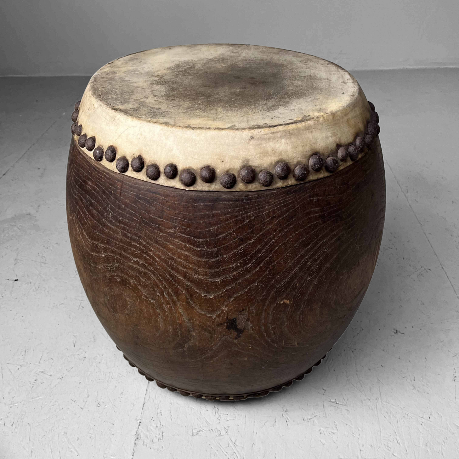 Tanggu Drum, Traditional Taiko Japanese Drum 19th Century