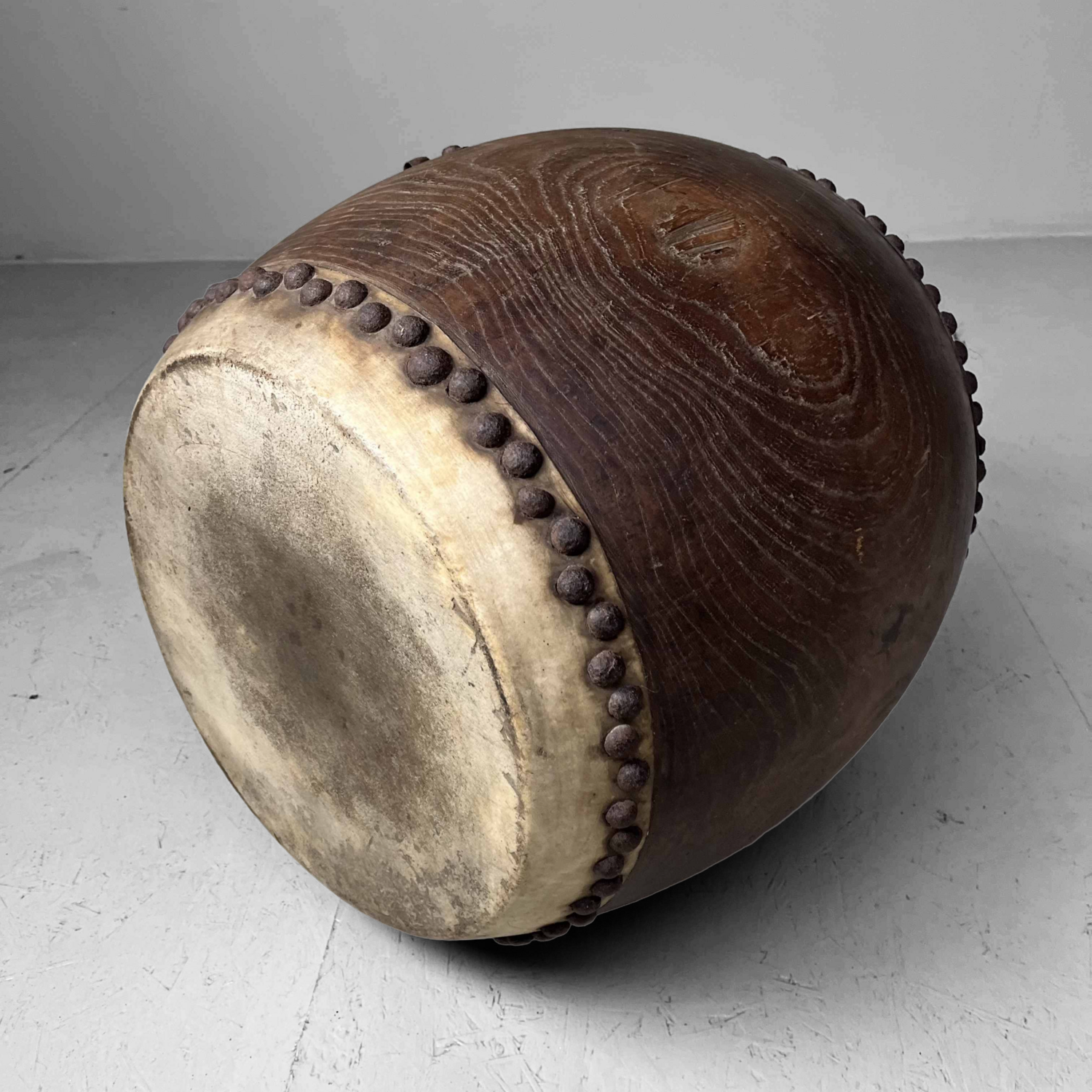 Tanggu Drum, Traditional Taiko Japanese Drum 19th Century