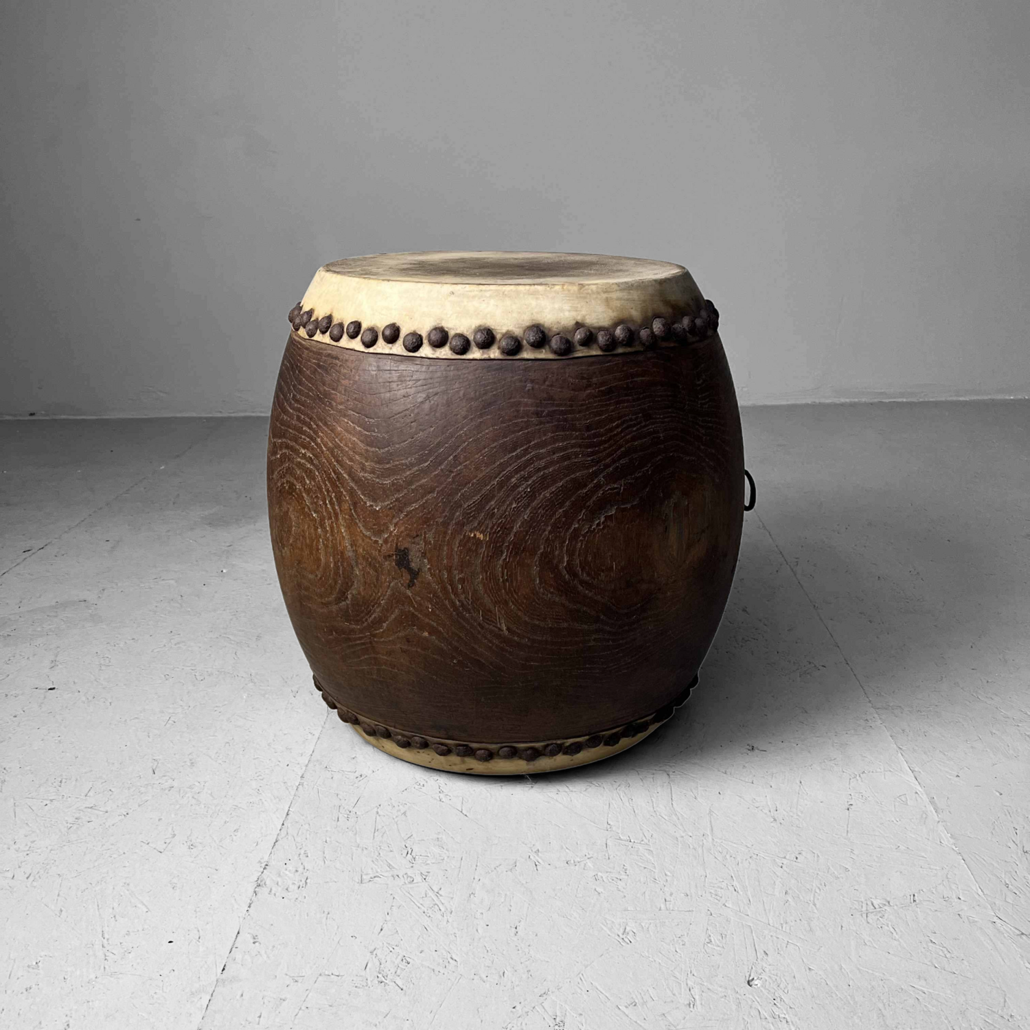 Tanggu Drum, Traditional Taiko Japanese Drum 19th Century