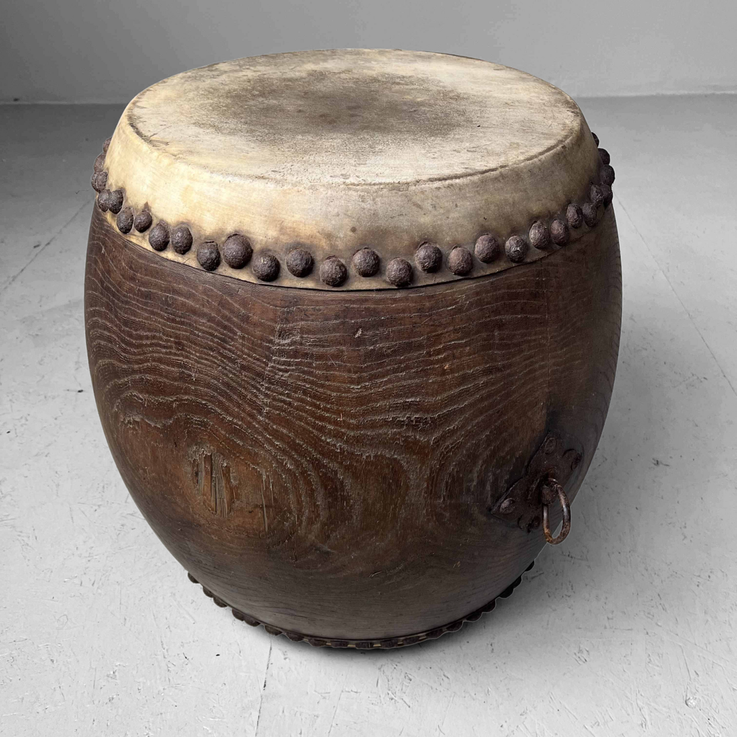Tanggu Drum, Traditional Taiko Japanese Drum 19th Century