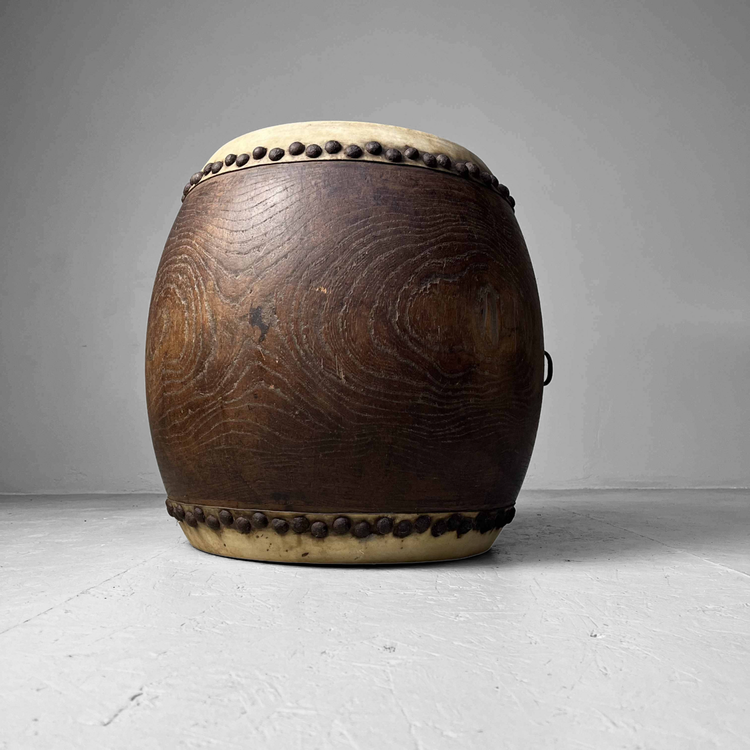 Tanggu Drum, Traditional Taiko Japanese Drum 19th Century