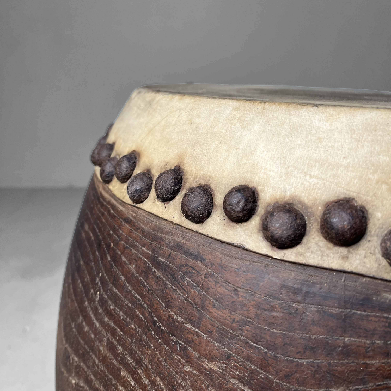 Tanggu Drum, Traditional Taiko Japanese Drum 19th Century