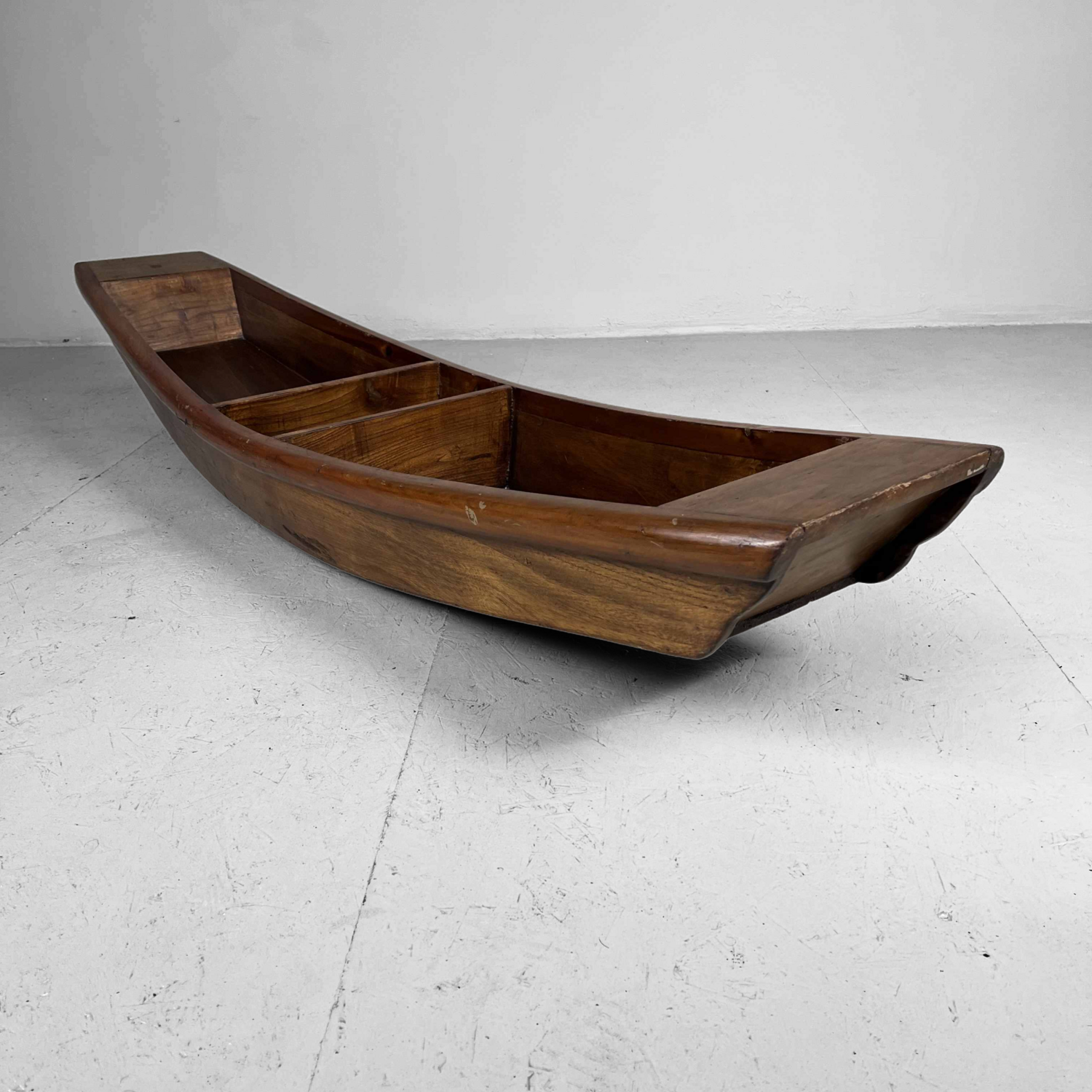 Japans Houten Model Boot Ikebana Wabi Sabi jaren 40