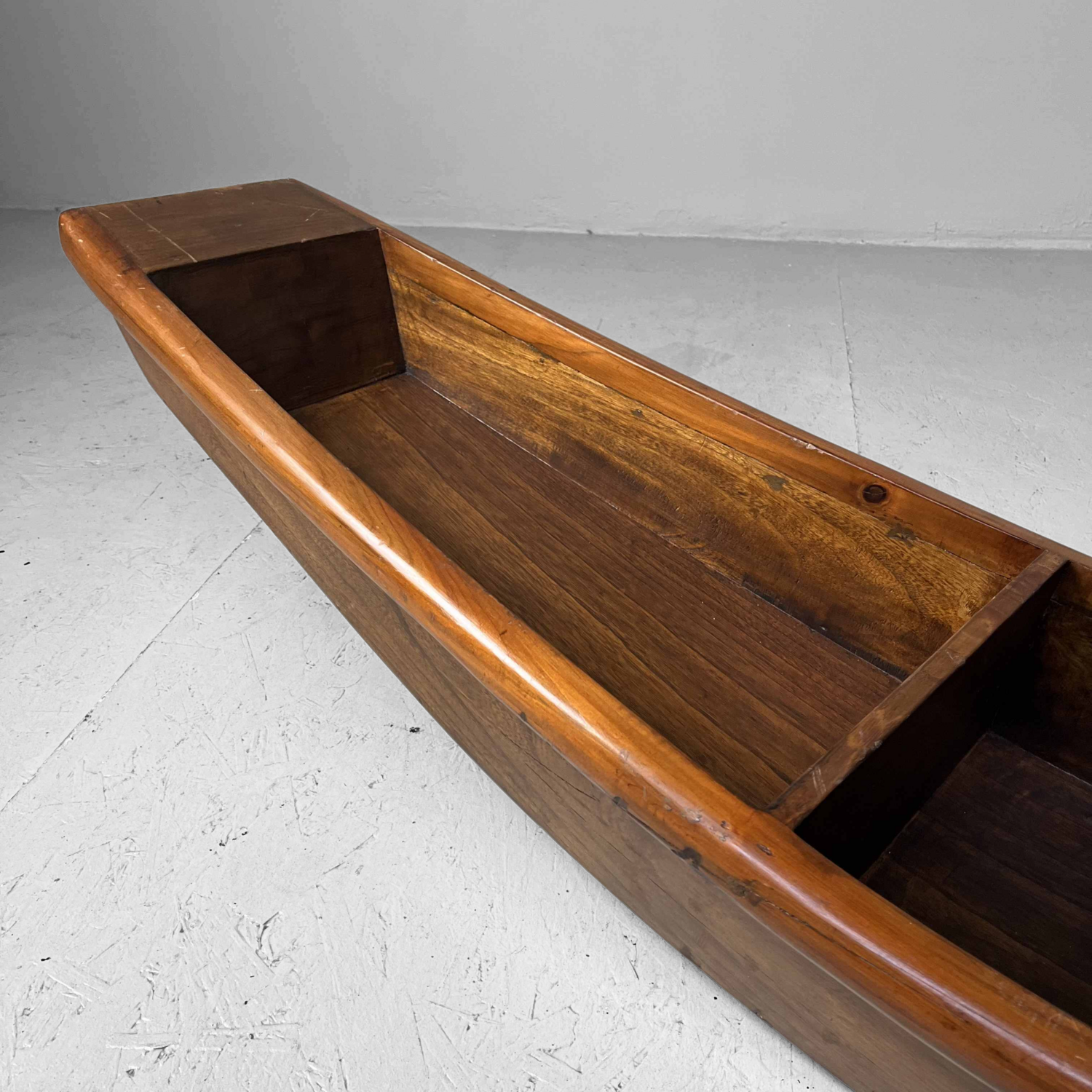 Japans Houten Model Boot Ikebana Wabi Sabi jaren 40