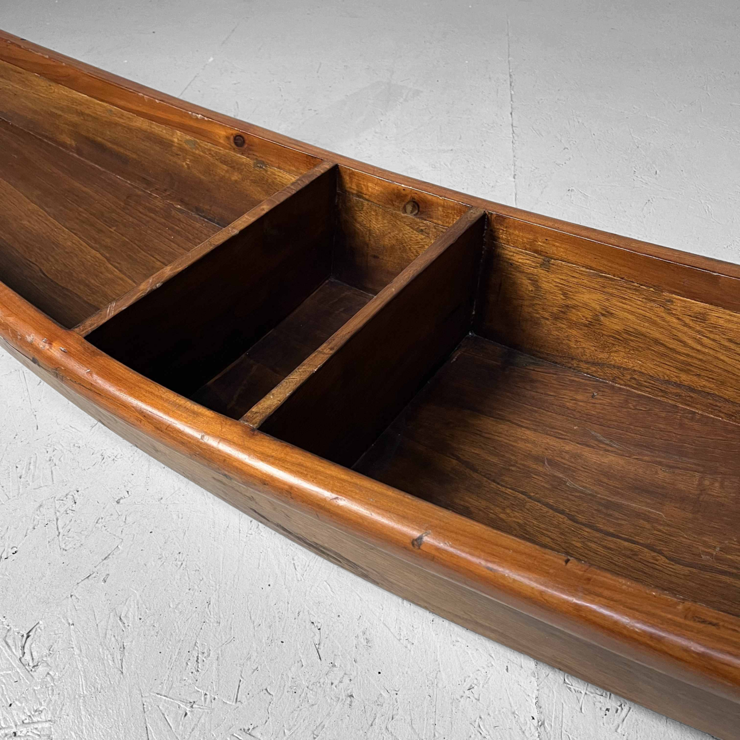 Japans Houten Model Boot Ikebana Wabi Sabi jaren 40