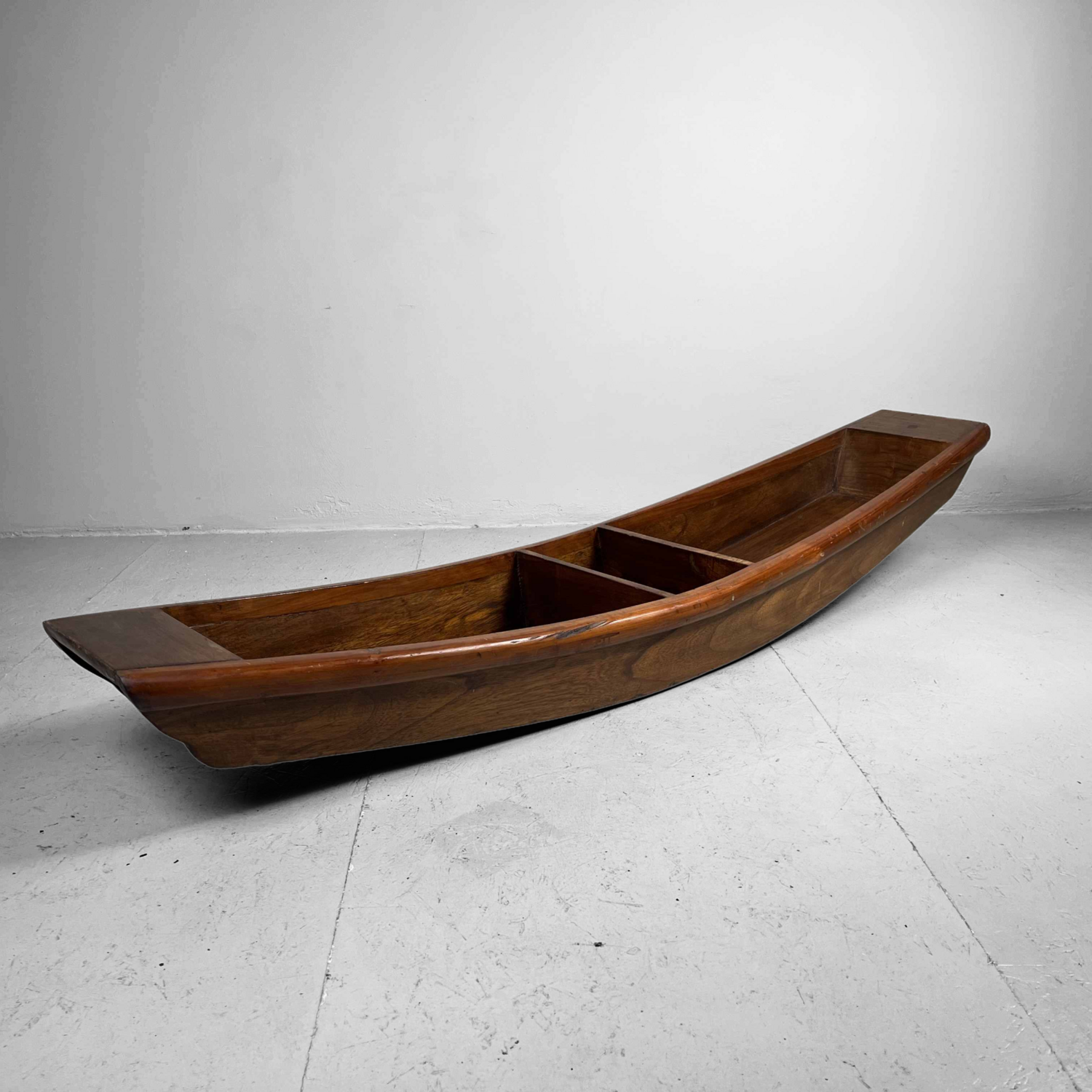 Japans Houten Model Boot Ikebana Wabi Sabi jaren 40