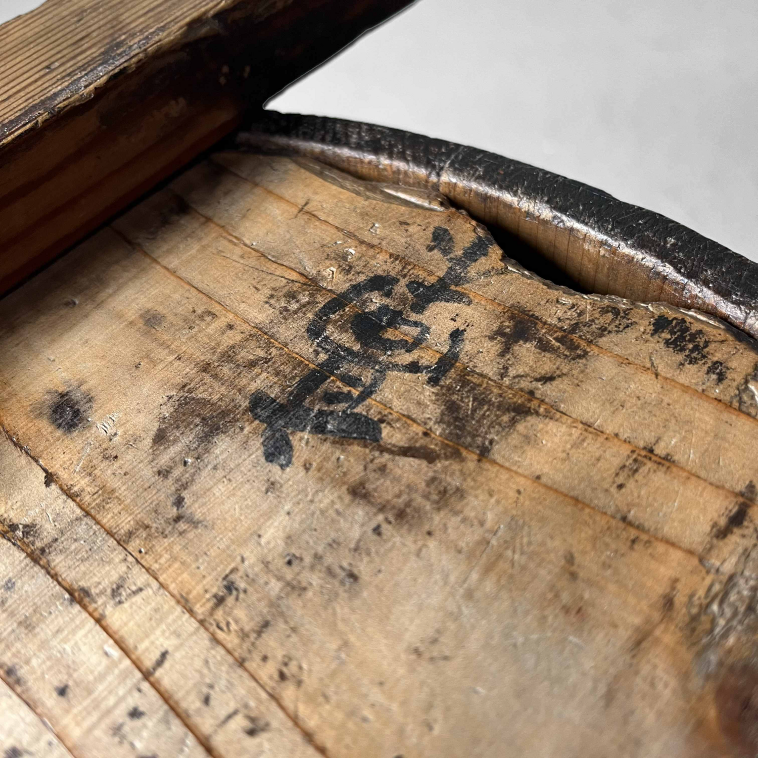 Set antieke houten emmers Japan jaren '20-'30