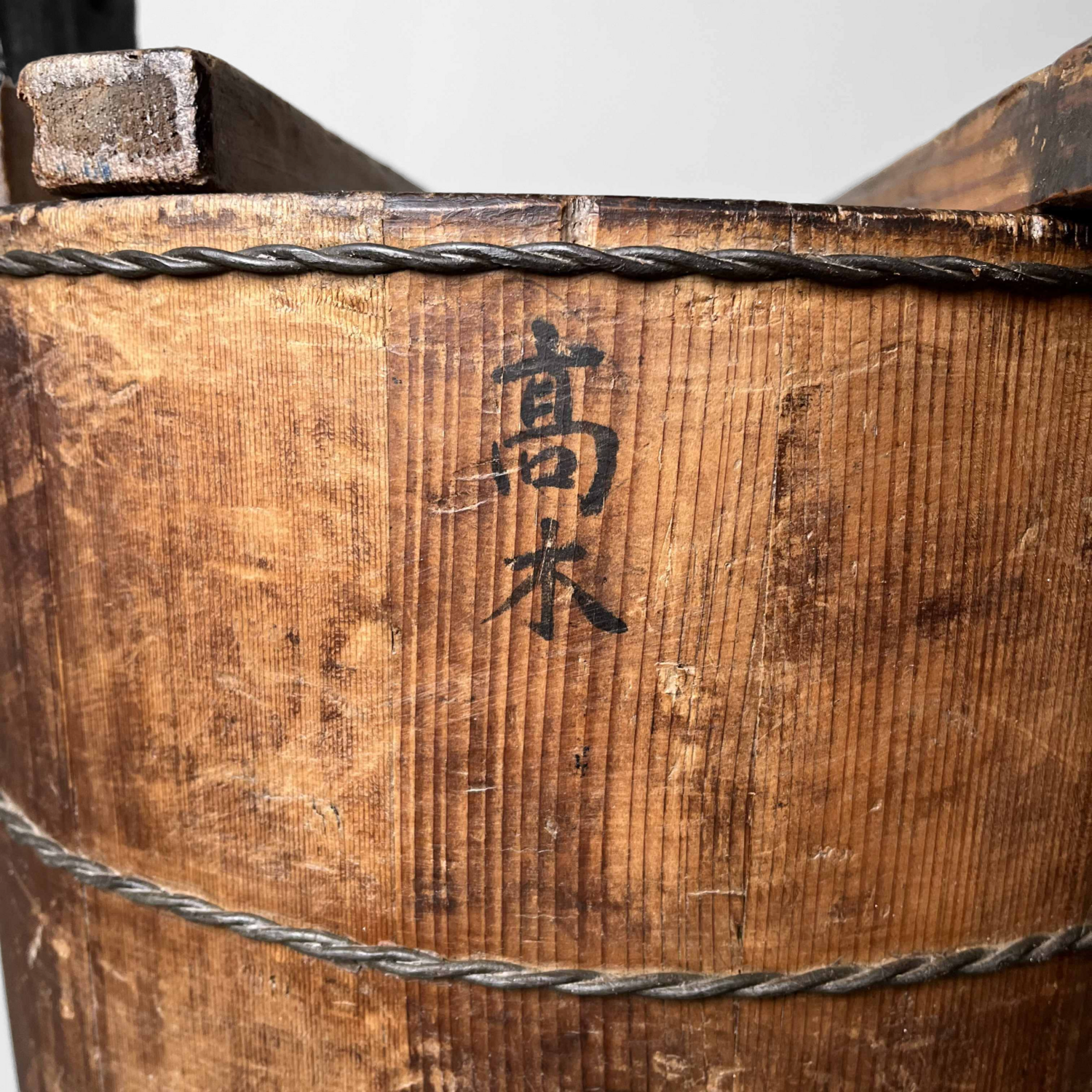 Set antieke houten emmers Japan jaren '20-'30