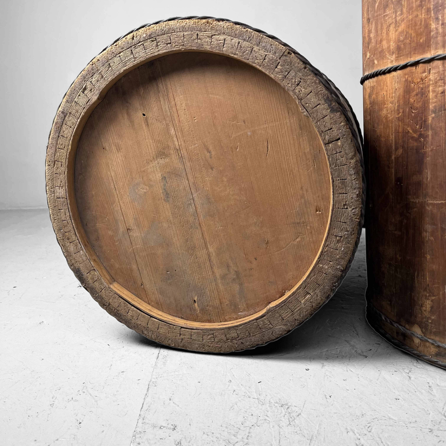 Set antieke houten emmers Japan jaren '20-'30