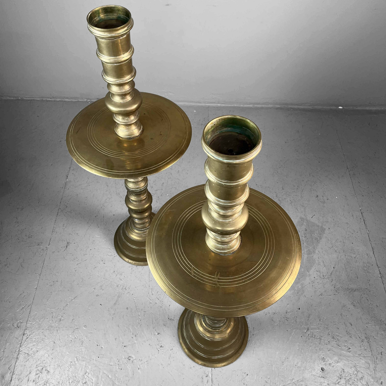 Copper Candleholders