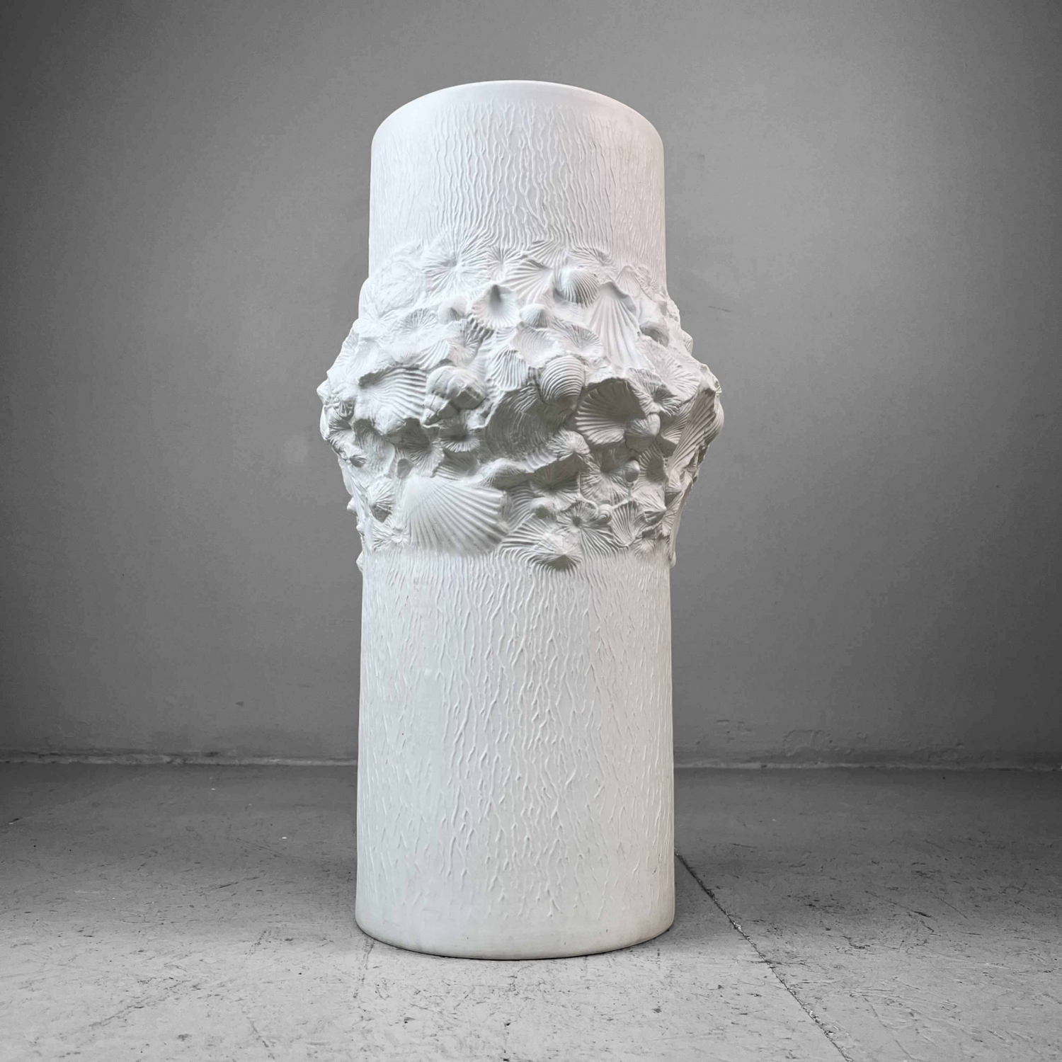 XL Op Art Design Vase AK Kaiser, 1970s